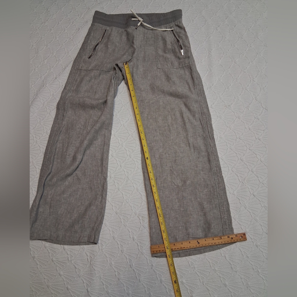 Athleta Dark Gray Relaxed Pants Size 6 - Picture 13 of 16